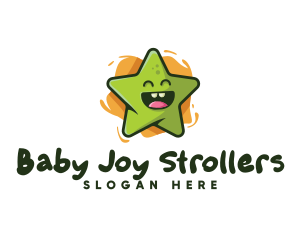 Happy Star Kindergarten logo design