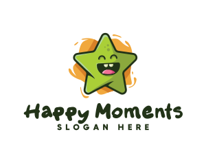 Happy Star Kindergarten logo design