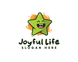 Happy Star Kindergarten logo design