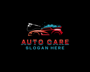 Auto Wash Vehicle logo design