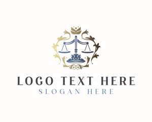 Judicial Scale Law logo