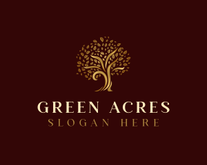 Organic Agriculture Tree logo