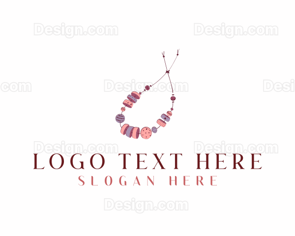 Handcrafted Beads Accessory Logo