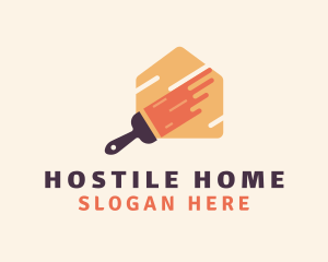 Paint Home Improvement  logo design