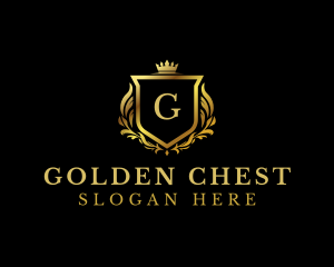 Royalty Crown Crest logo design