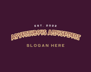 Adventure Game Wordmark logo design