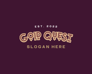 Adventure Game Wordmark logo design