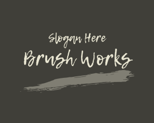 Urban Brush Company logo design