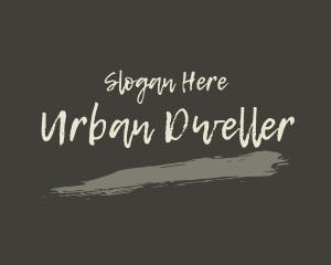 Urban Brush Company logo design