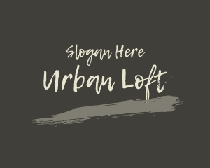 Urban Brush Company logo design