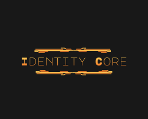 Robot Circuit Tech Wordmark logo