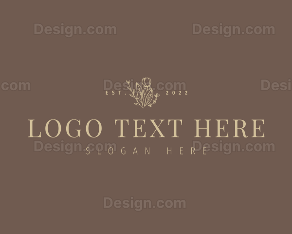 Luxury Floral Business Logo