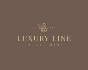 Luxury Floral Business logo design