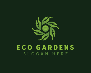 Eco Sustainable Garden logo design