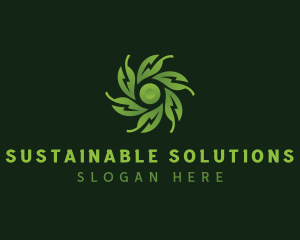 Eco Sustainable Garden logo design