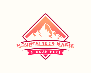 Outdoor Mountain Adventure logo design