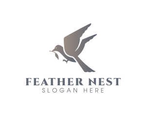 Avian Flying Bird logo