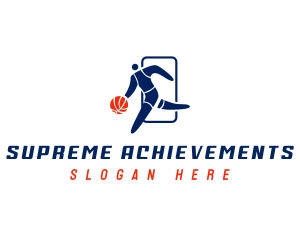 Basketball Athlete Sport logo