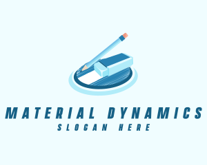 Pencil Sketch Eraser logo