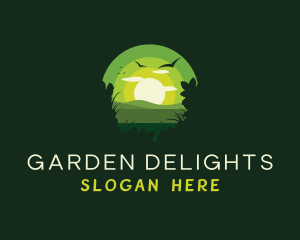 Green Field Nature logo design