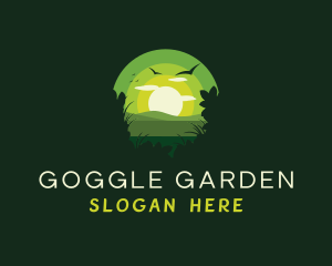 Green Field Nature logo design