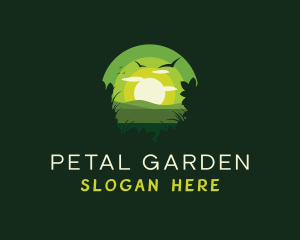 Green Field Nature logo design