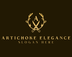 Elegant Craftsman Scissors logo design