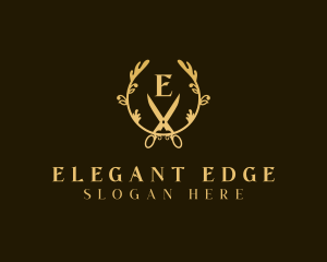 Elegant Craftsman Scissors logo design