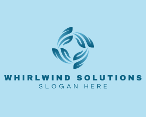 Wind Fan Propeller logo