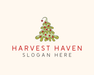 Holiday Tree Decor logo design