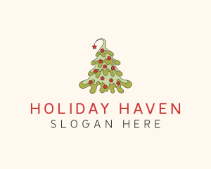 Holiday Tree Decor logo design