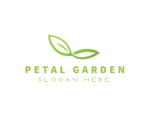 Herbal Leaf Infinity logo design