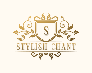 Stylish Floral Wedding logo design