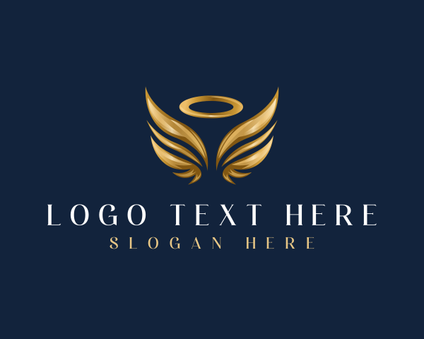 Angel logo example 4