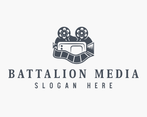 Camera Film Media logo design