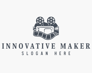 Camera Film Media logo design