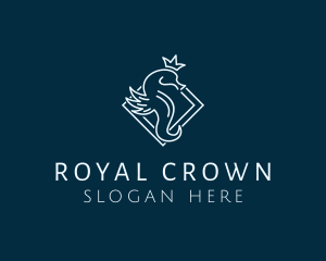 Royal Seahorse Crown logo