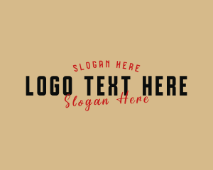 Classic Retro Business Logo