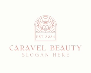 Flower Beauty Spa logo design