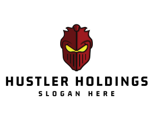 Gaming Villain Warrior logo design