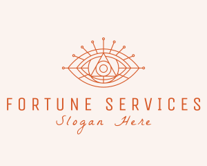 Cosmic Eye Fortune Teller logo