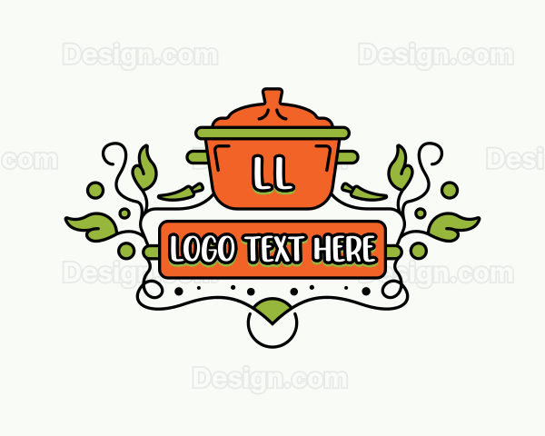 Cooking Pot Restaurant Logo
