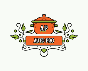 Cooking Pot Restaurant Logo