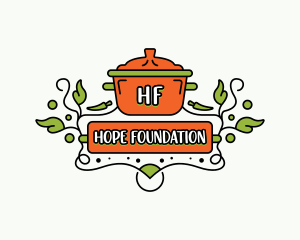 Cooking Pot Restaurant Logo