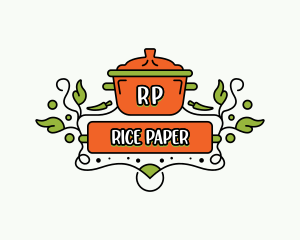 Cooking Pot Restaurant logo design