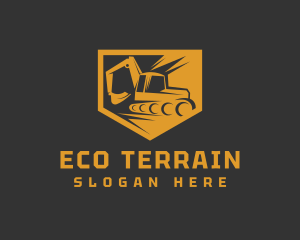 Mining Excavator Machine logo