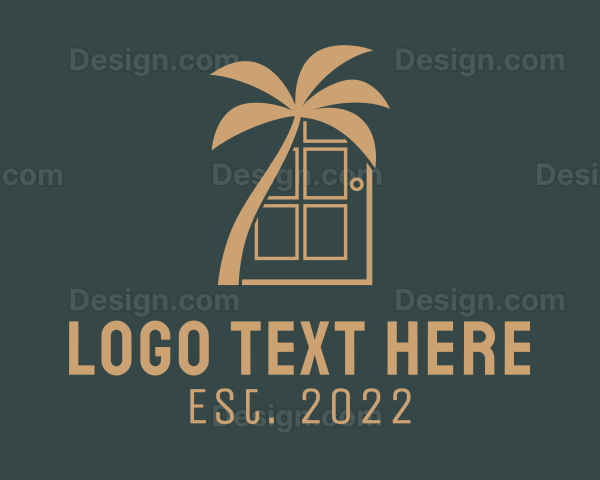 Palm Tree Door Logo