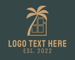 Palm Tree Door logo