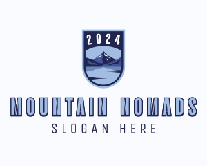 Nature Park Mountain Summit logo design