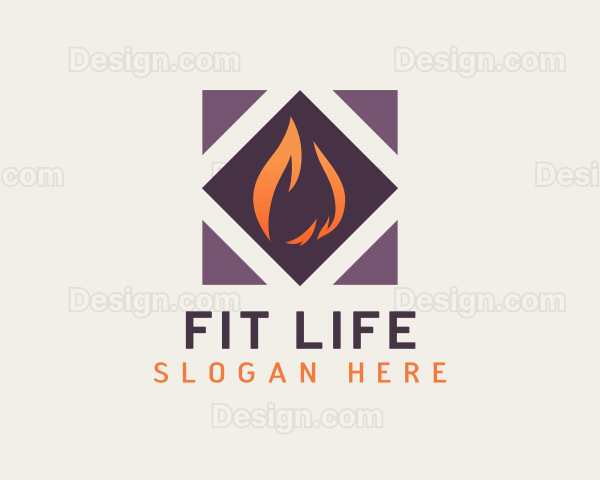 Heat Fire Energy Logo